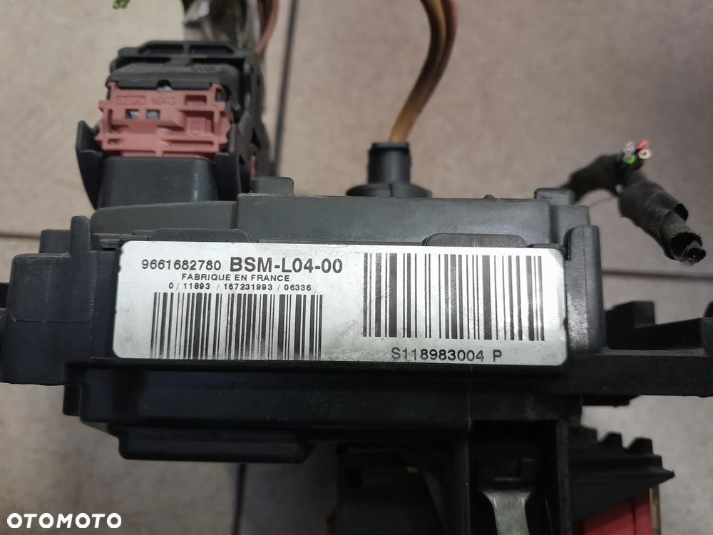 Sterownik moduł BSM L04 Peugeot Citroen 04-10r. 9661682780 - 4