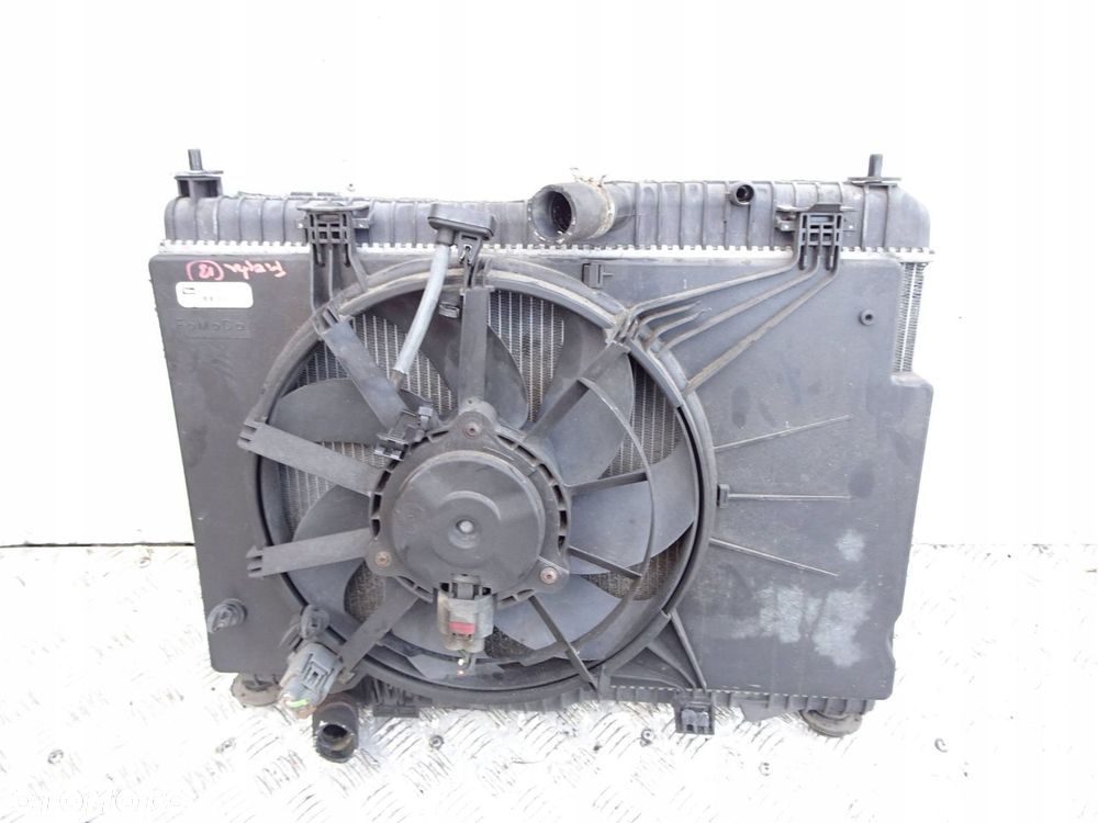chłodnica wody + wentylator ford fiesta mk7 1.6 tdci - 1