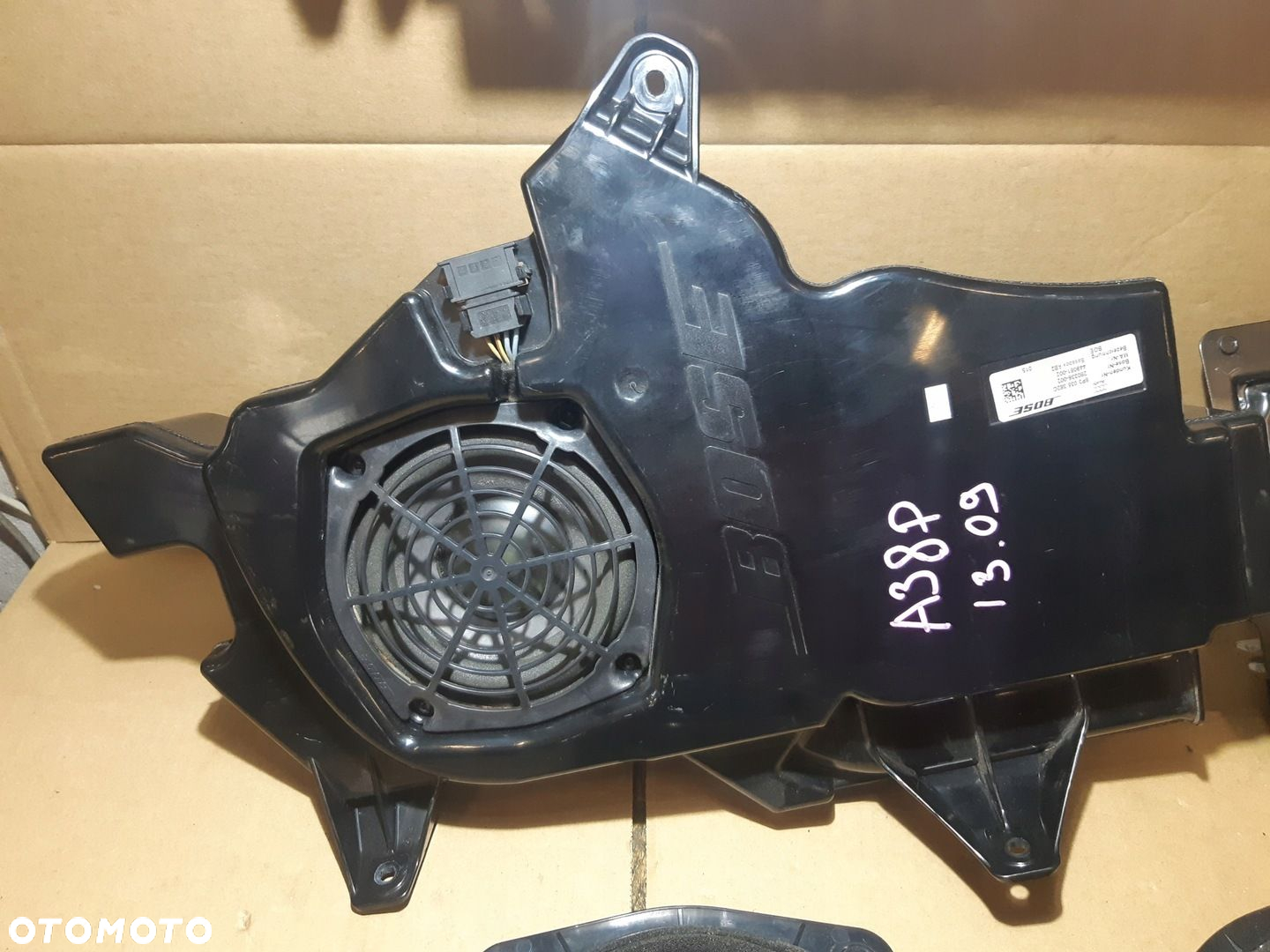 AUDI A3 8P ZESTAW GŁOŚNIKÓW WZMACNIACZ BOSE - 8