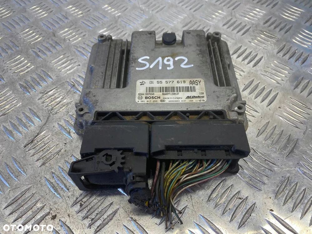 KOMPUTER STEROWNIK MODUŁ SILNIKA OPEL ASTRA H 1.7 CDTI 55577619 - 5