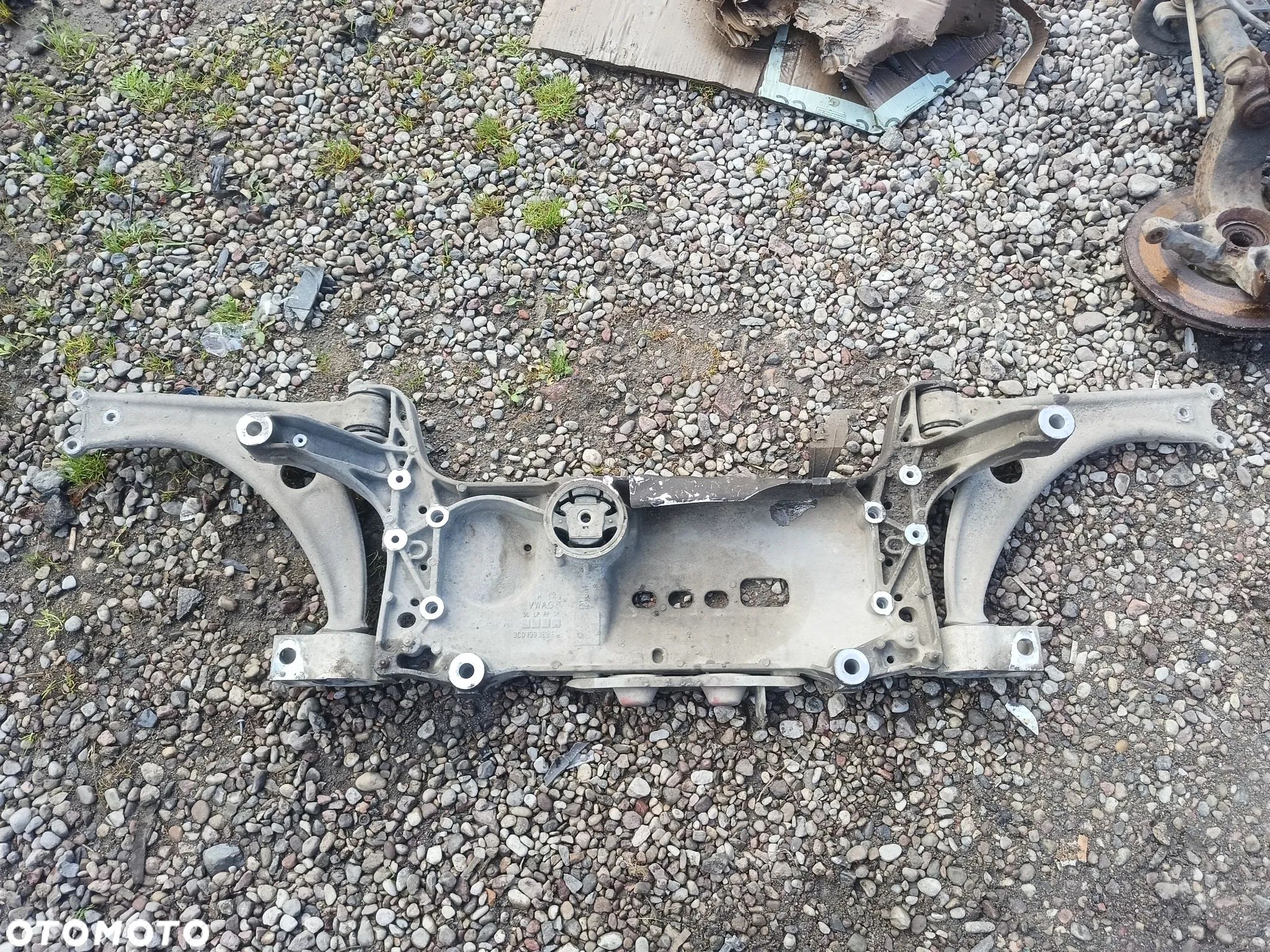 VW PASSAT B6 08R  WÓZEK SANKI KOŁYSKA PRZÓD 3C0199369F - 1