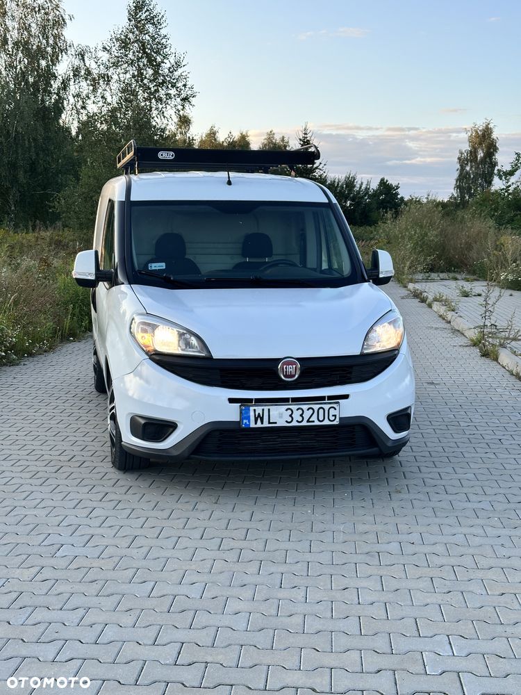 Fiat DOBLO 2.0 135km klima, hak, czujniki park, kamera, android 2015r, 6biegow - 2
