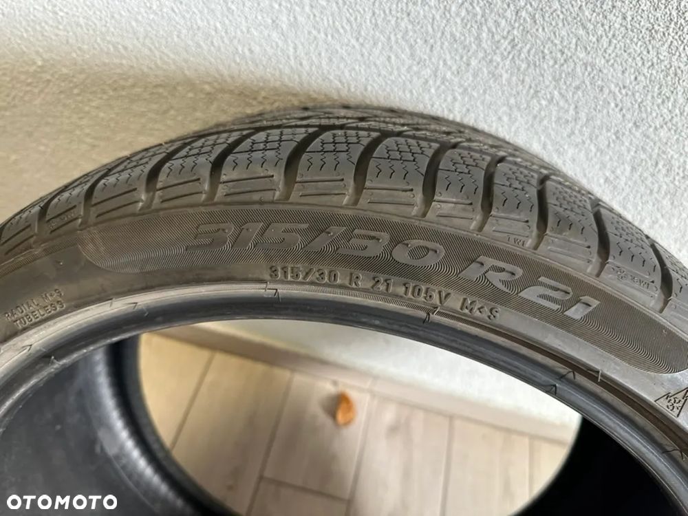 Komplet 4 opon zimowych Pirelli Winter 2x 275/35 R21 103V XL + 2x 315/30 R21 105XL– idealny do Porsche, Mercedesa, BMW i więcej! - 10