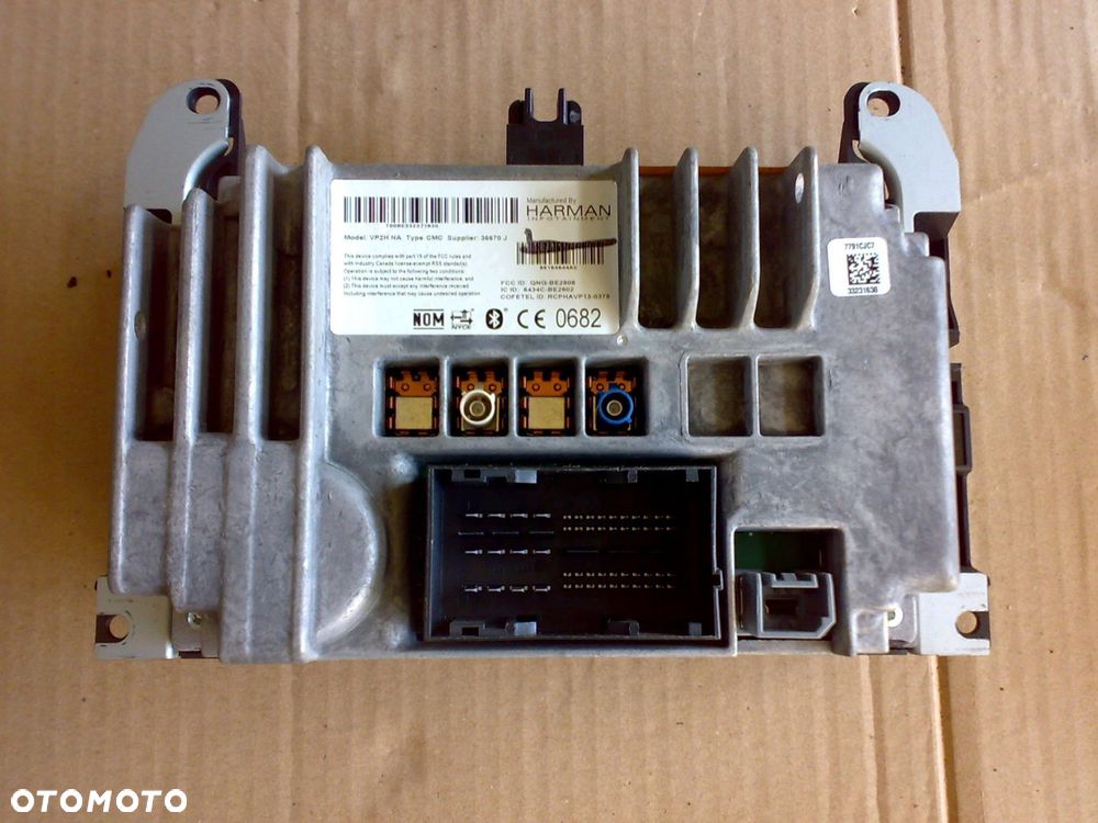 dodge durango 2014 2018 wyświetlacz radio panel idealny - 2