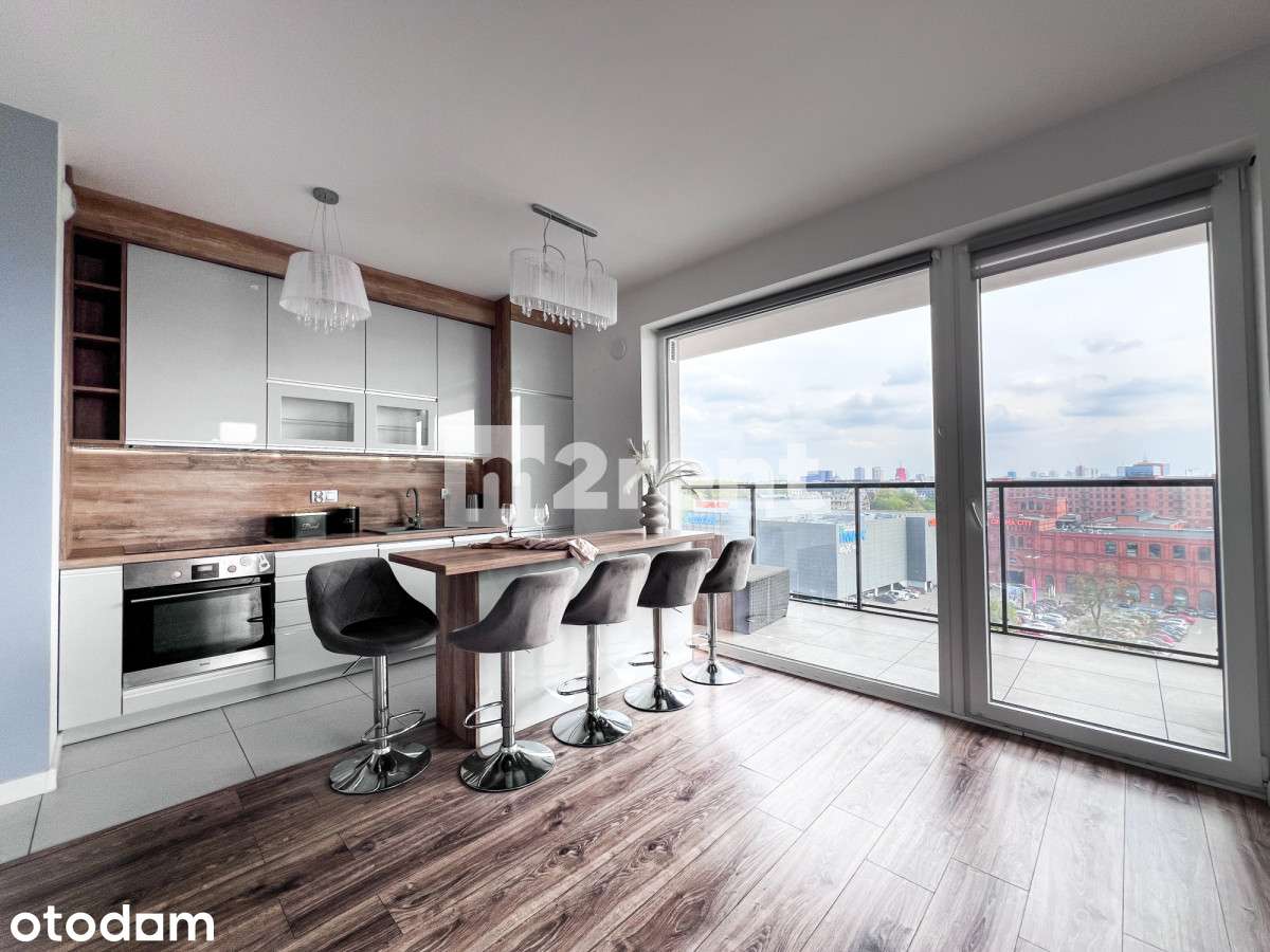 Łódź - Centrum| 58 m2| 3 pokoje| Parking| Balkon