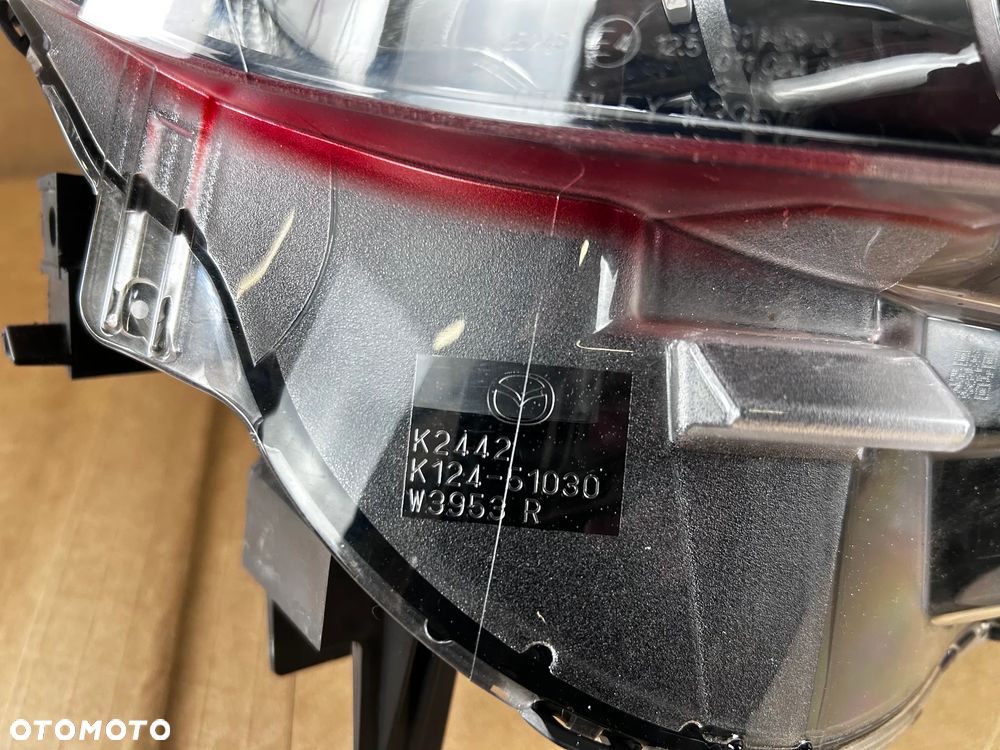 MAZDA CX5 CX-5 II LAMPA REFLEKTOR PRAWY PRAWA PRZÓD PRZEDNIA FULL LED  K124-51030 - 2