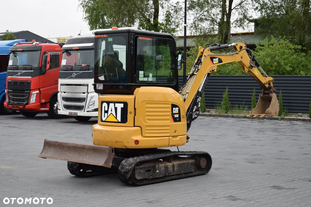 Caterpillar 303E / MINI KOPARKA / GĄSIENICE / 3374 MTH / DODATKOWY OSPRZĘT / SPROWADZONA - 5
