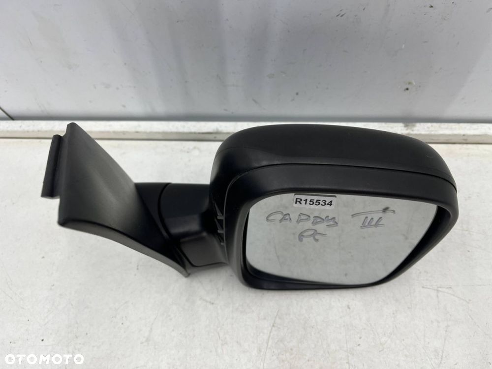 Lusterko VW Caddy 3 III 2k 03-20r. PRAWE zewnętrzne manualne 2k1857502AH - 4