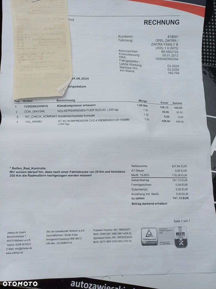 Opel Zafira 1.8 Edition Plus - 20