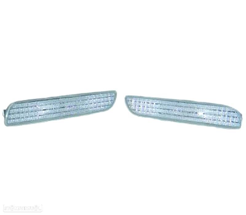 PISCAS LATERAIS VOLVO S40 01-04 FUNDO CROMADO - 1