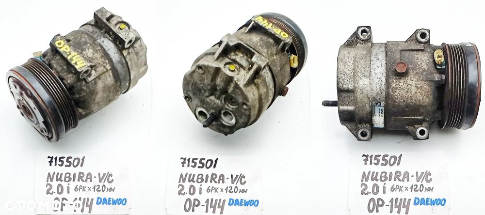 OPEL DAEWOO 118/5-> SPRĘŻARKA KOMPRESOR KLIMATYZACJI AUKCJA (3) - 14