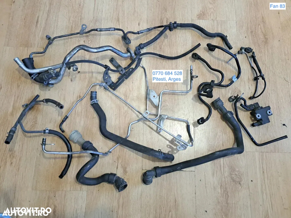 Furtun lichid racire Supapa vacuum electrovalva furtun combustibil Conducta vacuum Tampon motor dreapta Opel Zafira Insignia Mokka Astra Corsa 1.6 cdti cod motor B16DTH B16DTE