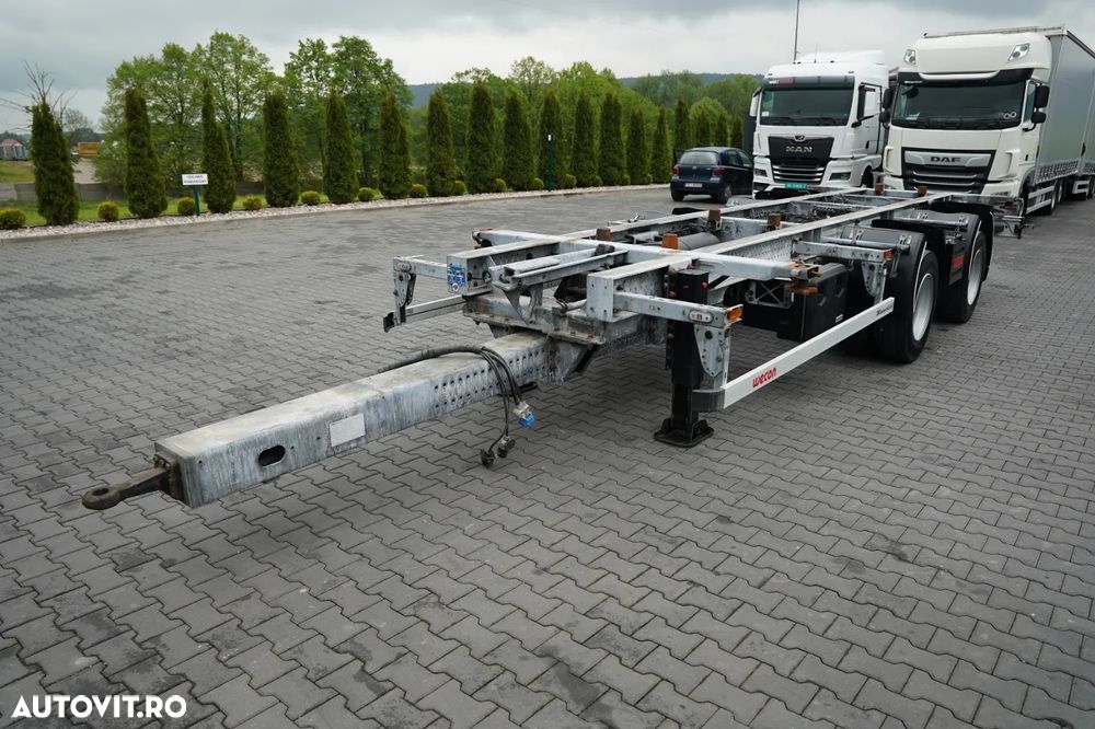 Wecon REMORCĂ TANDEM / BDF / 7,15, 7,45, 7,82 M / PENTRU TRANSPORT CONTAINER - 1