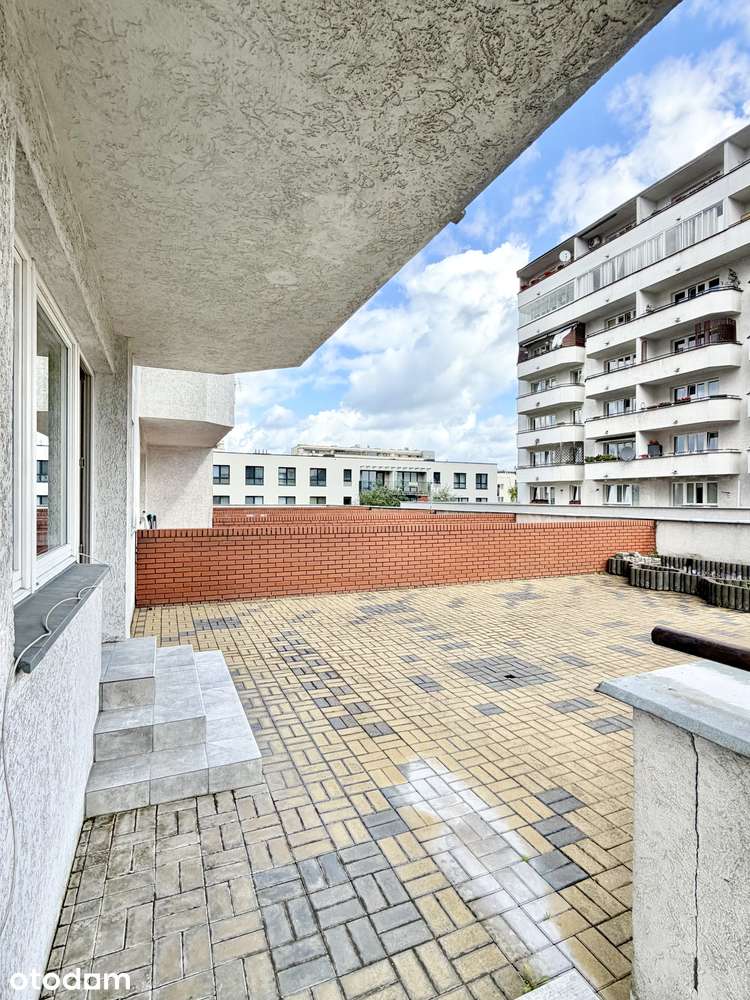 Dwupokojowe z dużym tarasem i garażem