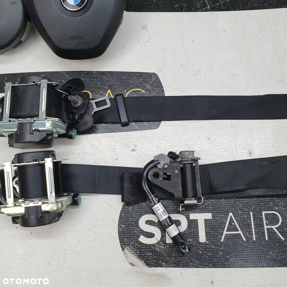 BMW X6 F16 DESKA ROZDZIELCZA KONSOLA KOKPIT PULPIT PODUSZKI AIRBAG AIR BAG PASY KIT SET - 10