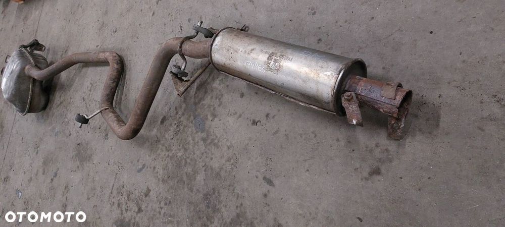 TŁUMIK WYDECH KOMPLETNY OCTAVIA II 1.9 TDI LIFTBACK - 6