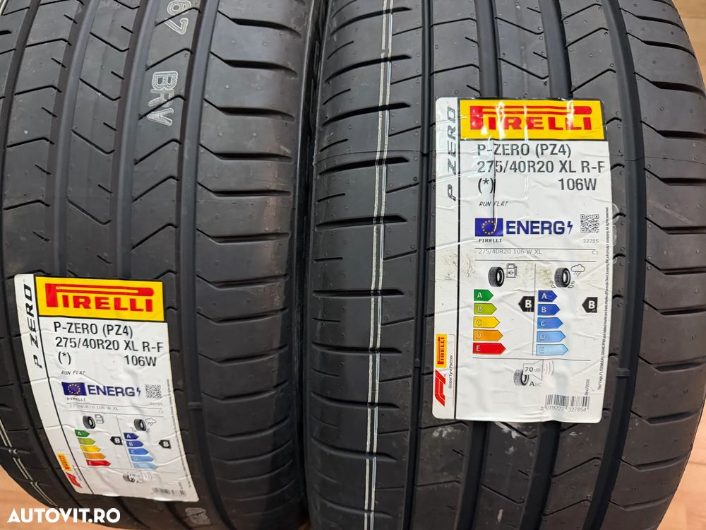2 anvelope pirelli vara 275-40-20 X5 X6 Mercedes ML Porsche cayeene pirelli cu steluta run flat land rover sport - 2