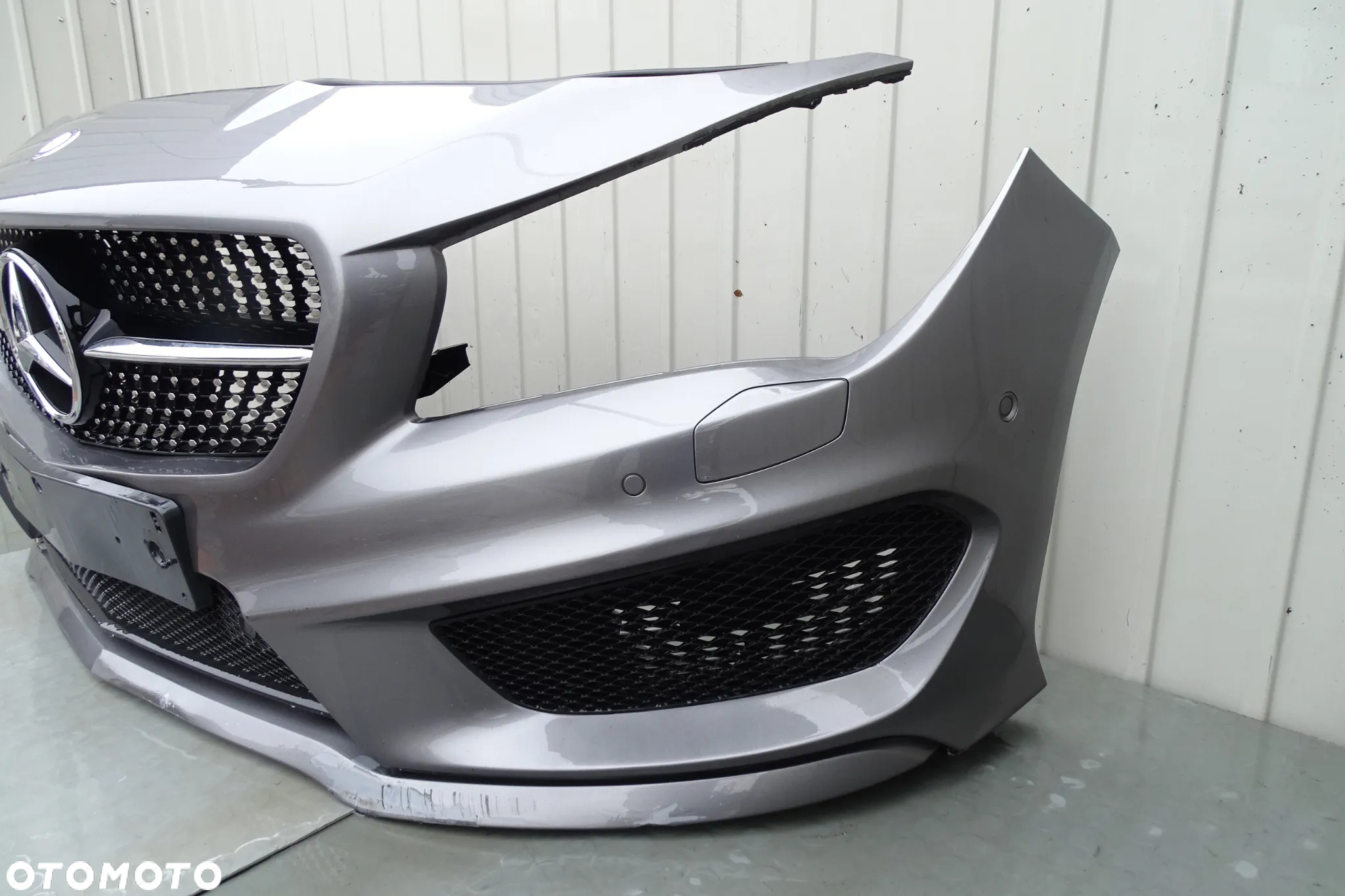 Mercedes CLA W117 Zderzak przód Kompletny AMG PDC Xenon C787 - 9