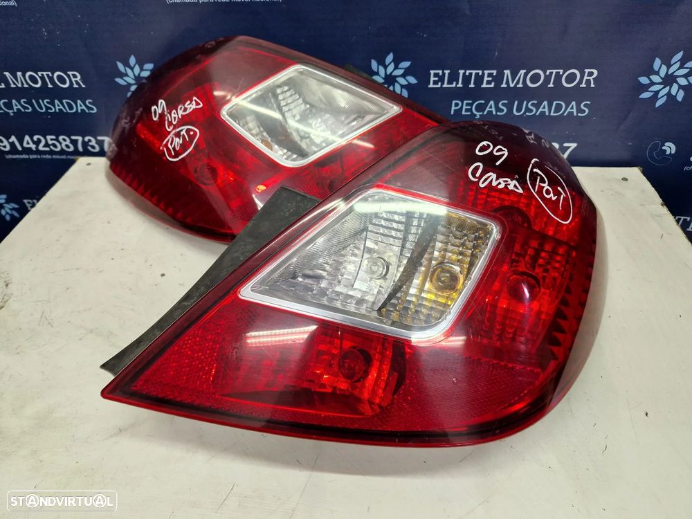 Farolins usados OPEL CORSA D FACELIFT farolim - 2