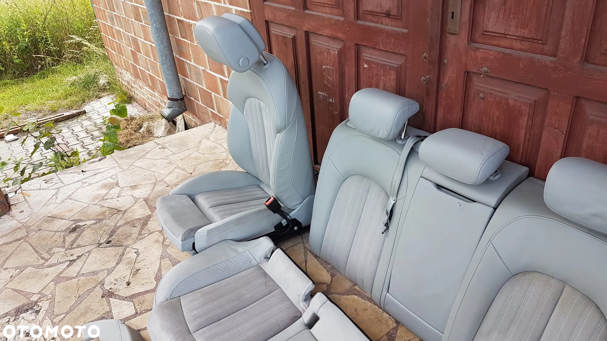 FOTELE Audi A6 C7 S-LINE ALCANTARA ELEKTRYCZNE BOCZKI PODGRZEWANE PRZÓD TYŁ  SEDAN/AVANT - 11