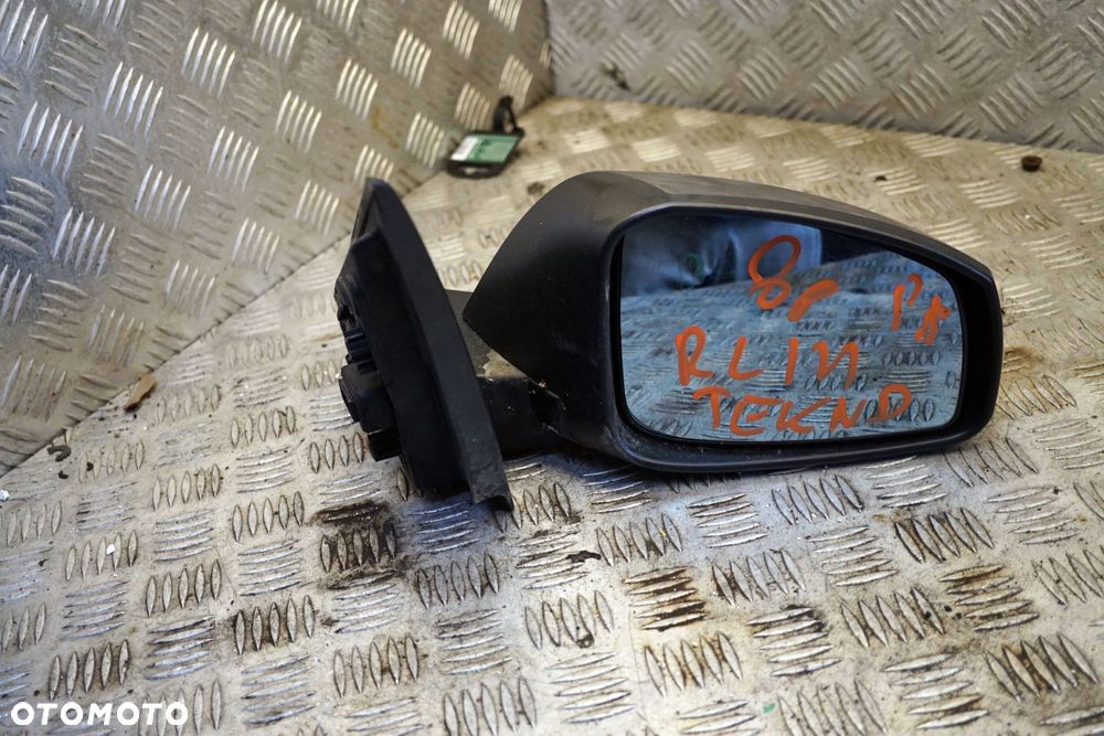 LUSTERKO ELEKTRYCZNE PRAWE LAGUNA III PH1 TEKND 8-PIN SZARY RENAULT 2007-2012 - 2