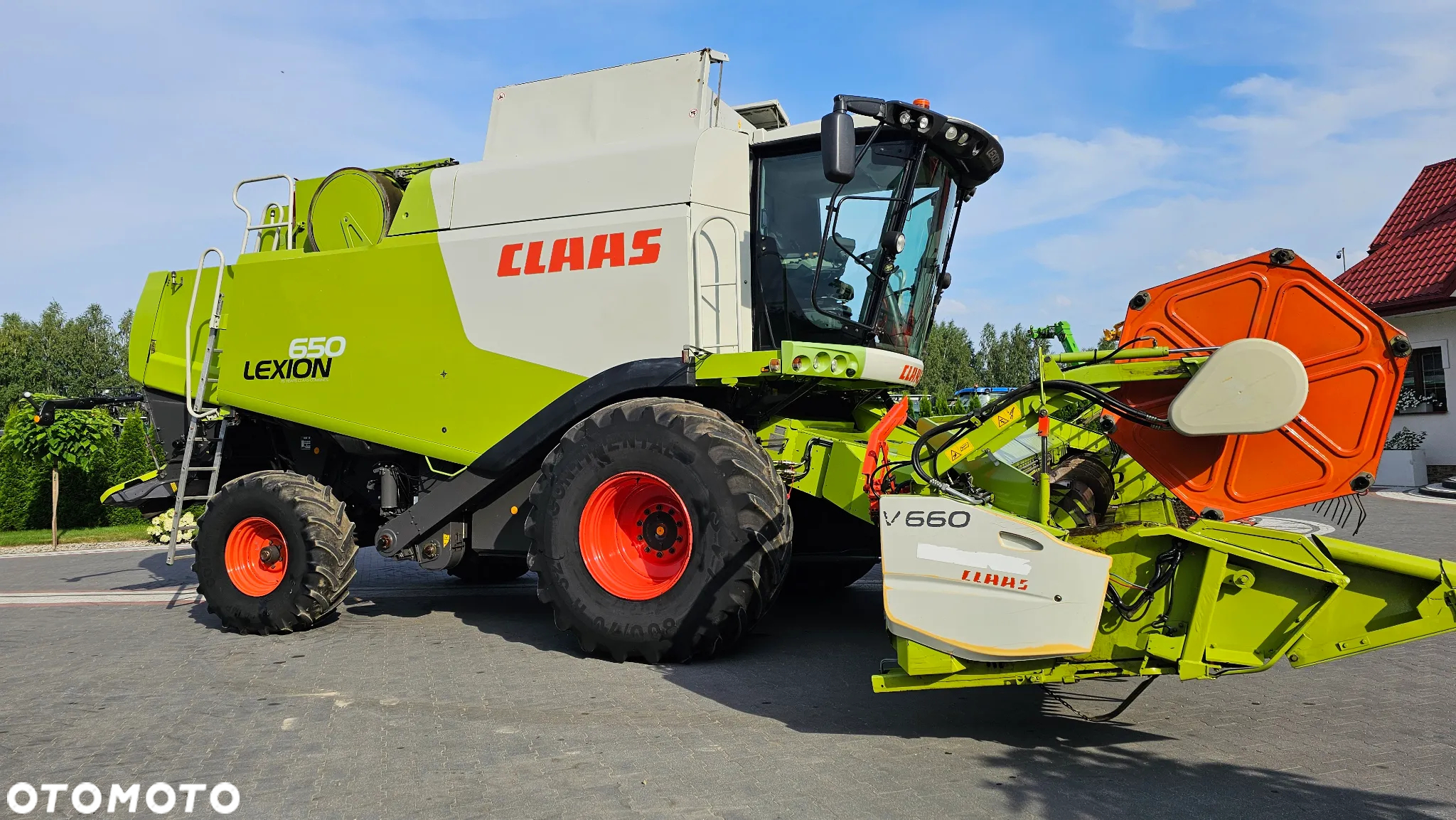 Claas Lexion 650 2011r. V 660 Orginał  Tucano 560  Kombajn do Zboża  Lexion 660 Tucano 450  Tucano 550 Lexion 550 - 13