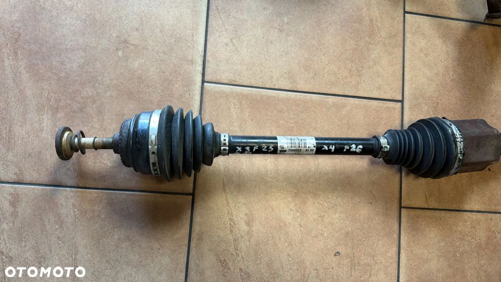BMW X3 F25 X4 F26 PÓŁOŚ PRAWA PRZEDNIA PRZÓD XDRIVE 7598028 - 3