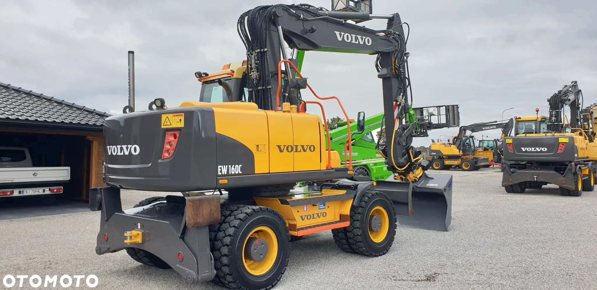 Volvo EW160C  sprowadzona ROTOTILT serwisowana 2010rok - 6