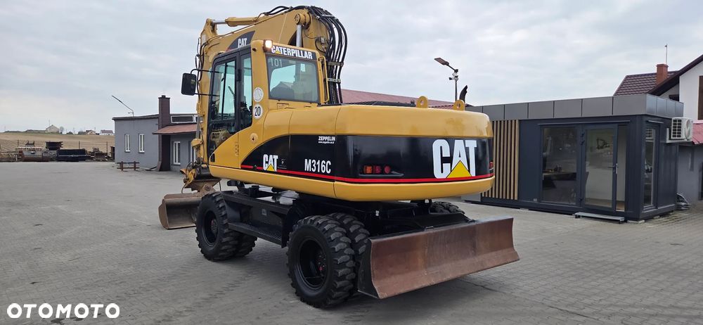 Caterpillar << CAT M316, 2004r, z Niemiec, 2 łyżki!, Fatura Marża, cena brutto!>> - 3