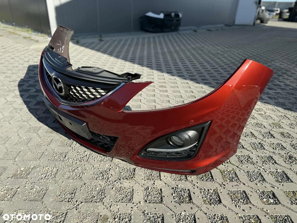 Mazda 6 GH FL Lift Zderzak przód przedni komplet 4xPDC Halogen 32V 2010-12r - 12