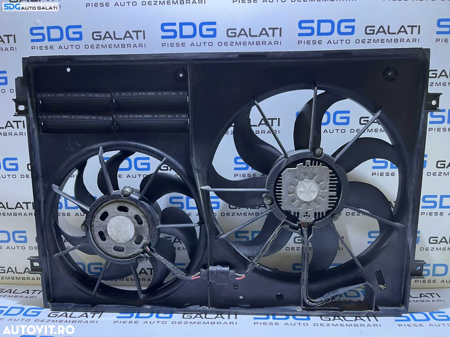 Grup Ventilator Ventilatoare Electroventilator Electroventilatoare Volkswagen Jetta 2.0 TDI BKD AZV 2005 - 2011 Cod 1K0121207G 1K0121205B - 5