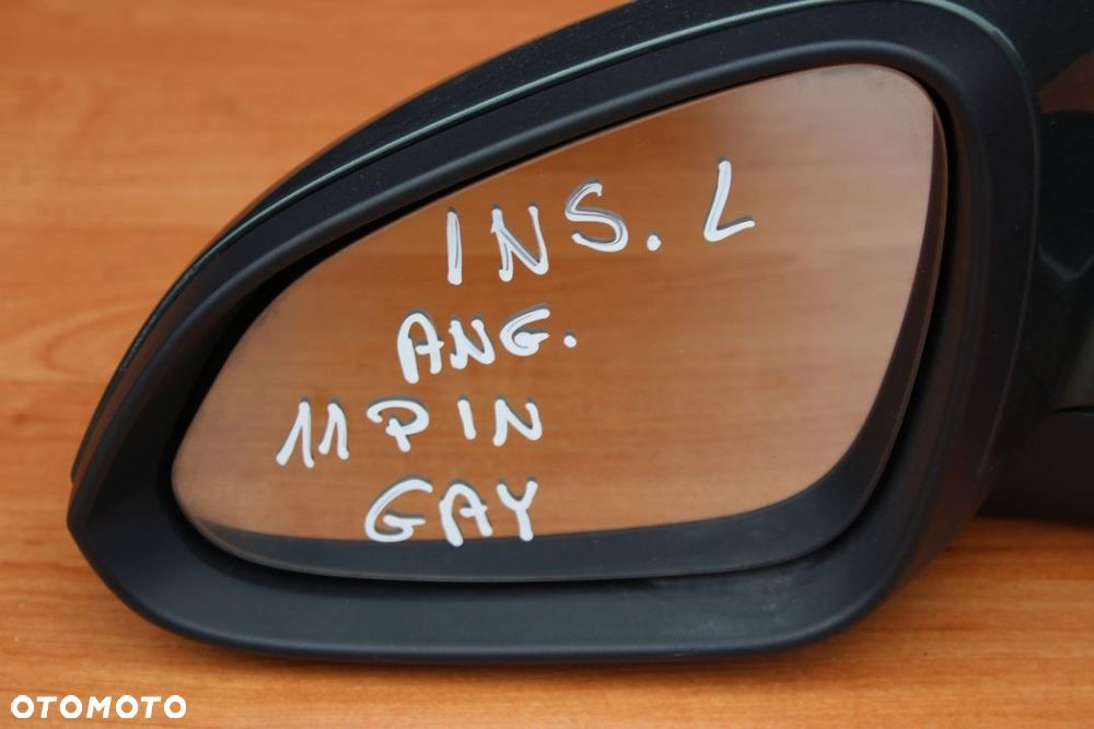 LUSTERKO ZEWNĘTRZNE LEWE OPEL INSIGNIA A Z30K GAY 11 PINÓW - 2