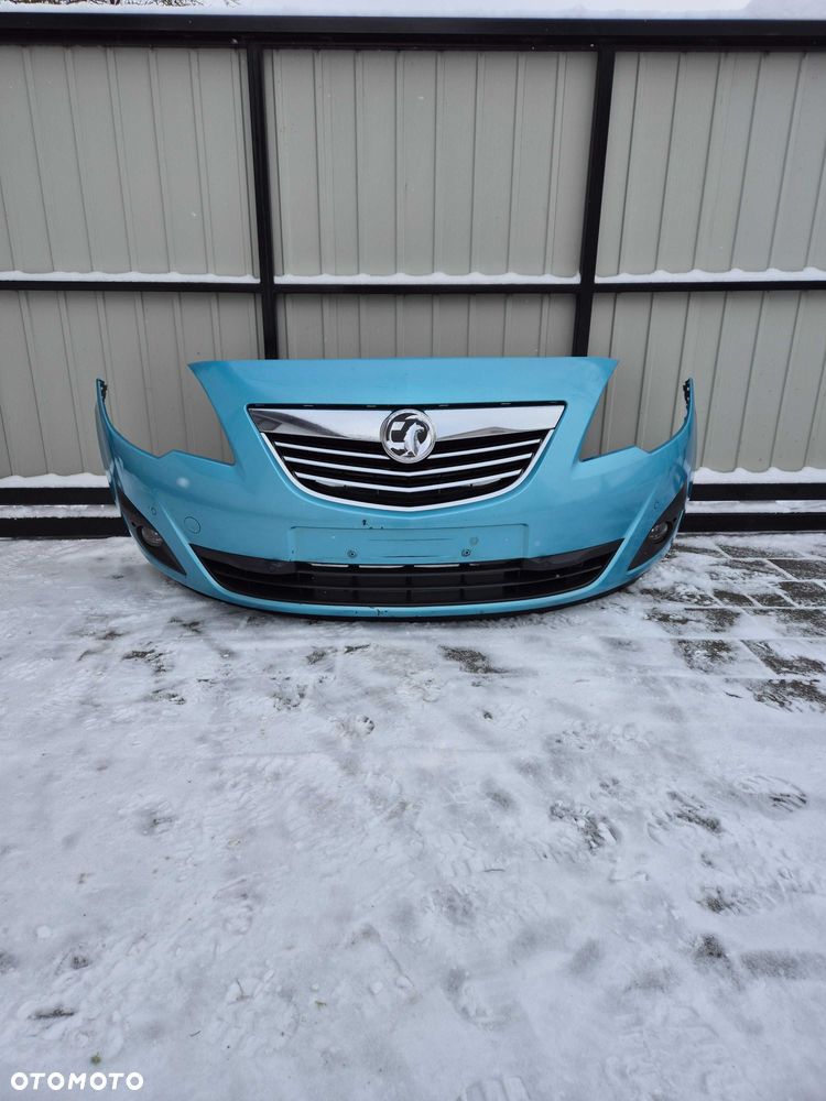 Zderzak przód przedni Opel Meriva B rok 12 kod lak Z21Z pdcx4 - 1