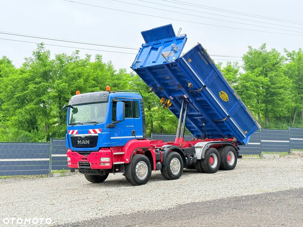 MAN * Kiper Bordmatic * MAN 35.480 TGS * Wywrotka * Napęd 8x4 * Sprowadzony * Euro 5 * - 18