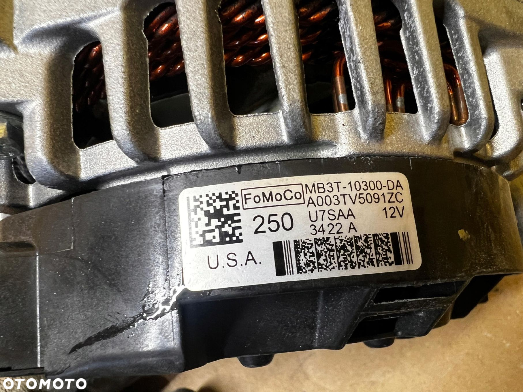 ALTERNATOR FORD BRONCO 2.7 V6 ECOBOOST 21- - 9