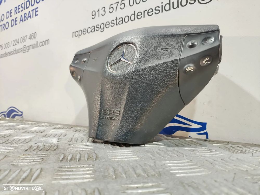 Airbag Volante Condutor Original Mercedes Classe C W203 CL203 Coupe 2034602398 2001 - 2007 - 3