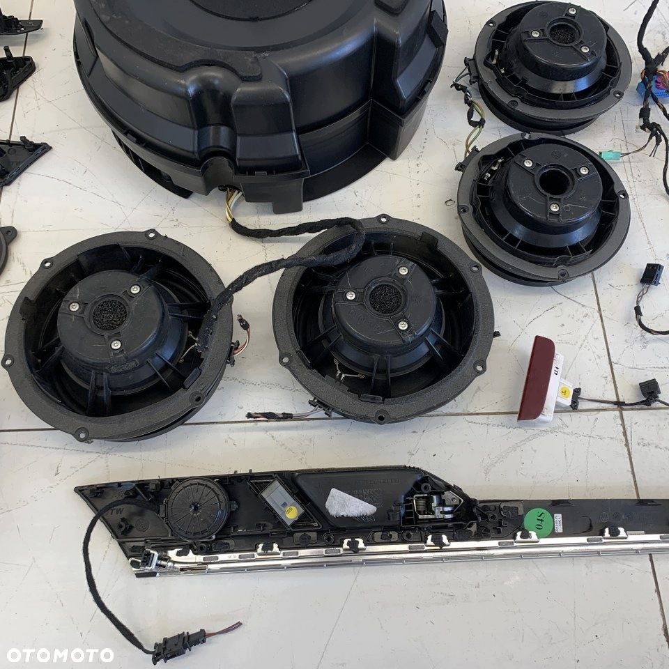 Głośniki Dynaudio Wzmacniacz Subwoofer Nagłośnienie Vw Passat B8 3G 15R - 13