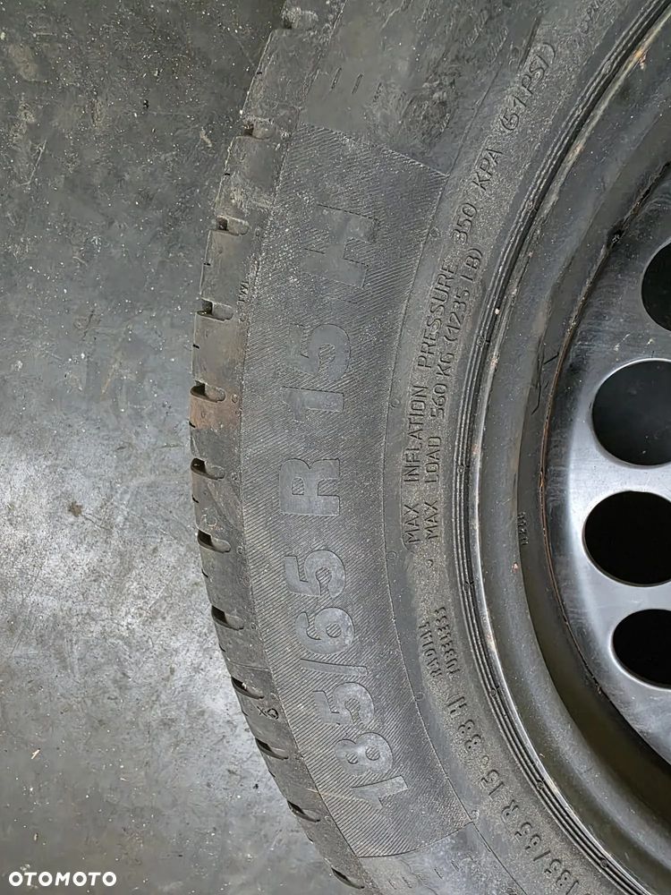 OPEL CORSA D E MERIVA A KOŁO ZAPASOWE R15 4X100 - 4