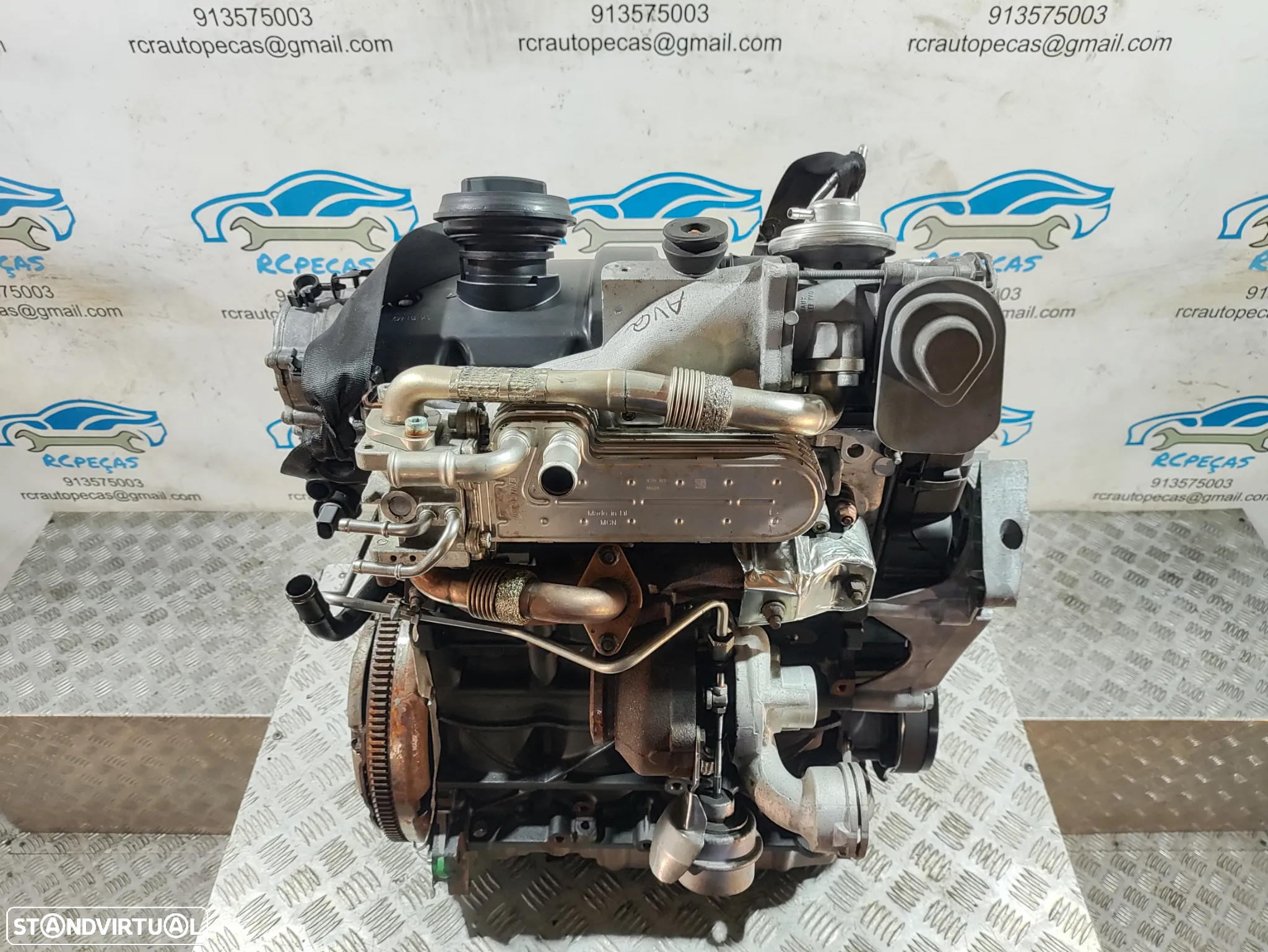 Motor Completo VW Volkswagen Touran 1T 1.9 TDI 8v 100cv AVQ - 2