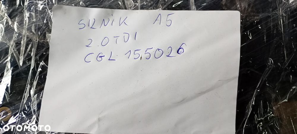 Silnik blok silnika słupek Audi A5 8T 2.0 TDI Lift CGL - 8