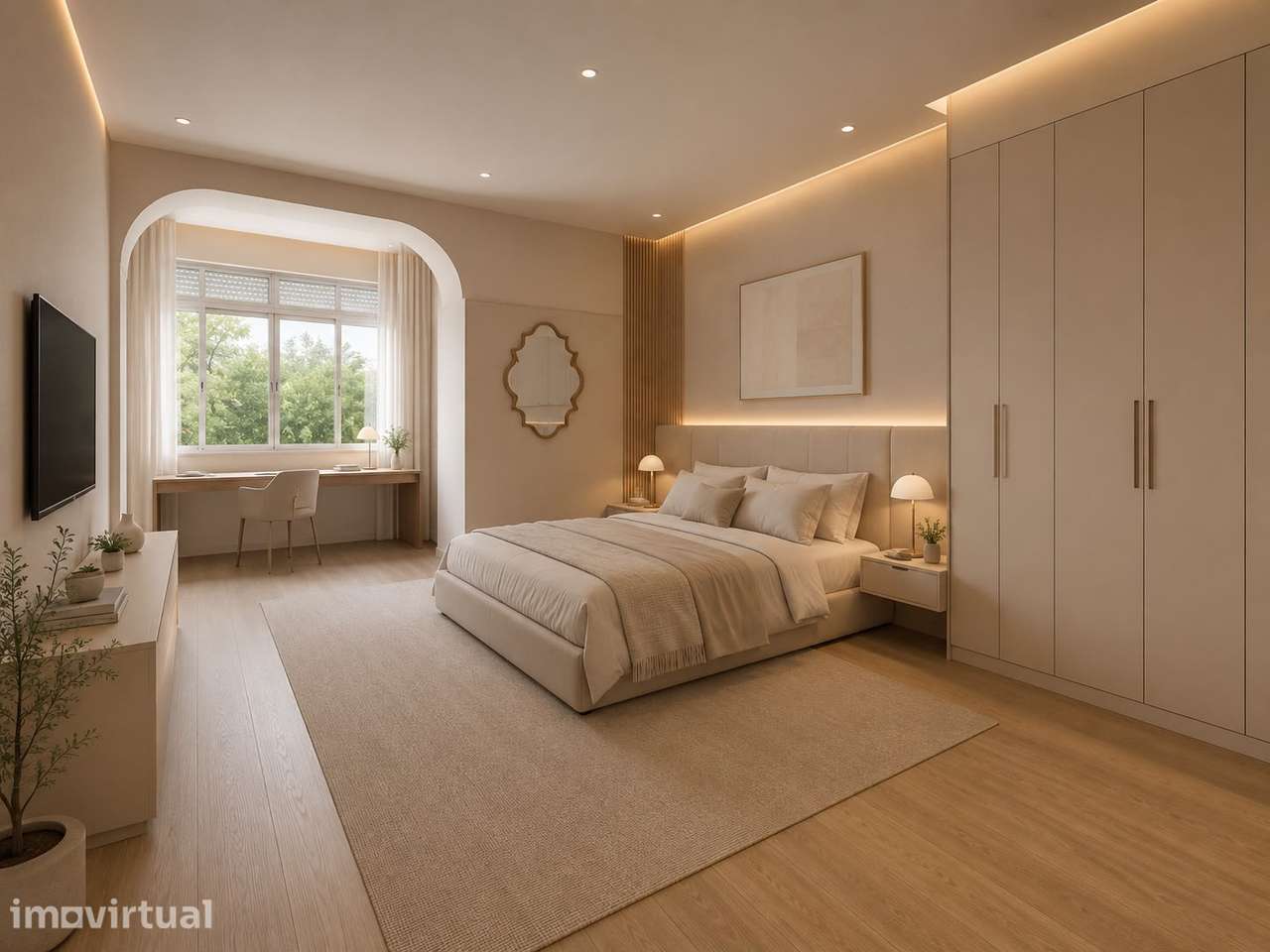 Arrendamento Apartamento T4 Totalmente Remodelado - Bairro Augusto de - Grande imagem: 5/25