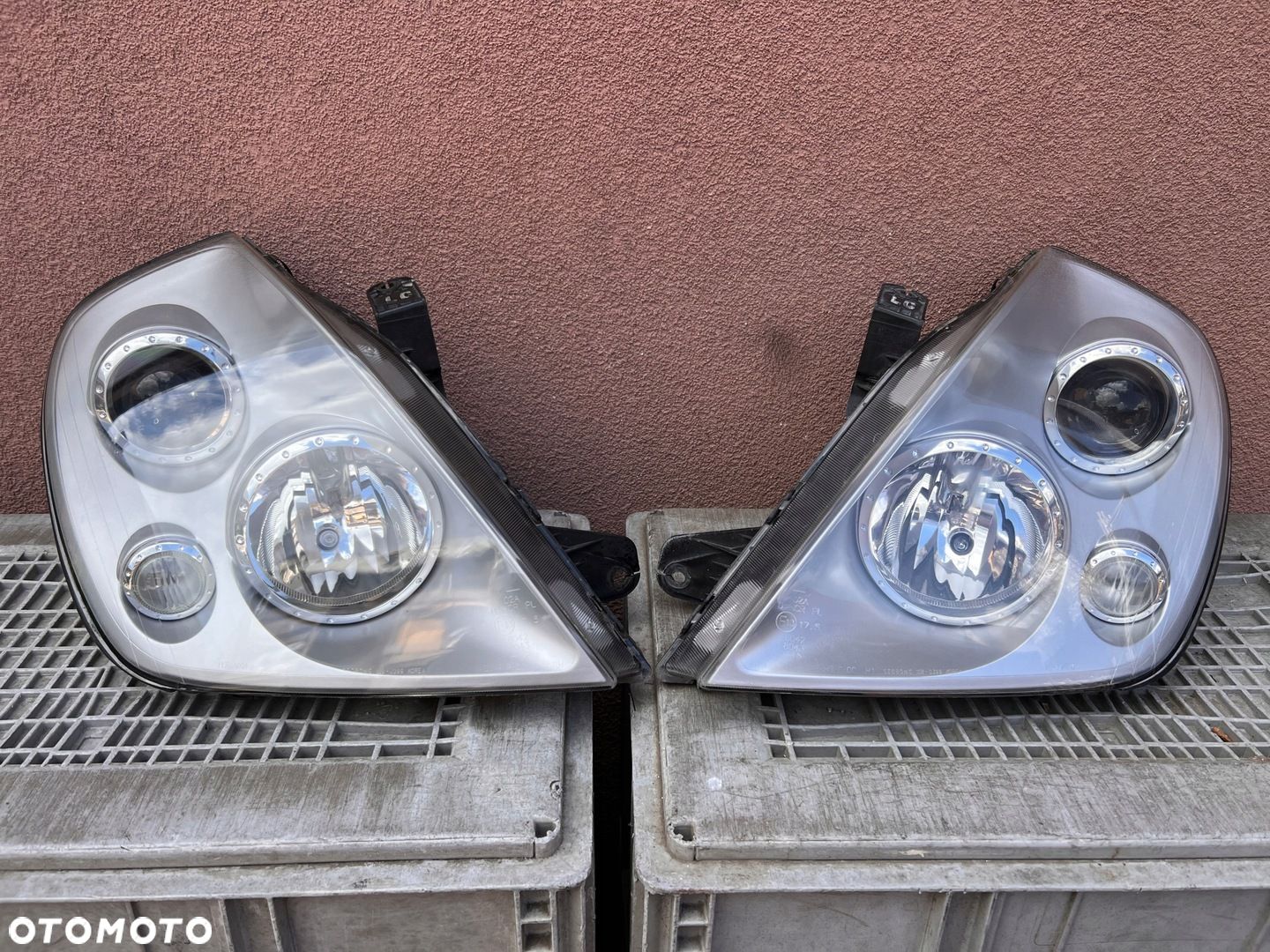 Lampa przednia SSANGYONG REXTON I KOMPLET EUROPA ORYGINALNE - 1