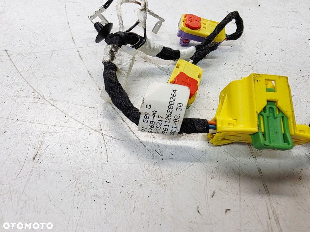WIĄZKA PODUSZKI POWIETRZNEJ AIR BAG AUDI A4 B8 A5 8T Q5 8R 8R0971589G - 4