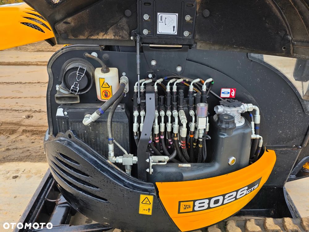 JCB JCB 8026 mini koparka 3 łyżki szybkozłącze 1 wł sprowadzona serwisowana idealna 8025 - 5