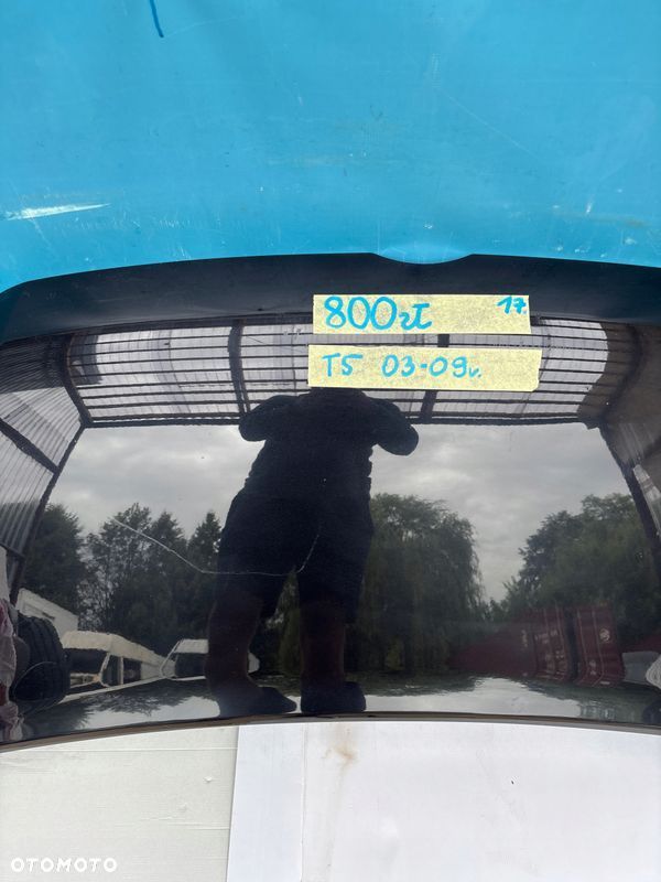 VW T5 TRANSPORTER MULTIVAN CARAVELLA 03- maska czarny metalik bez rdzy - 5