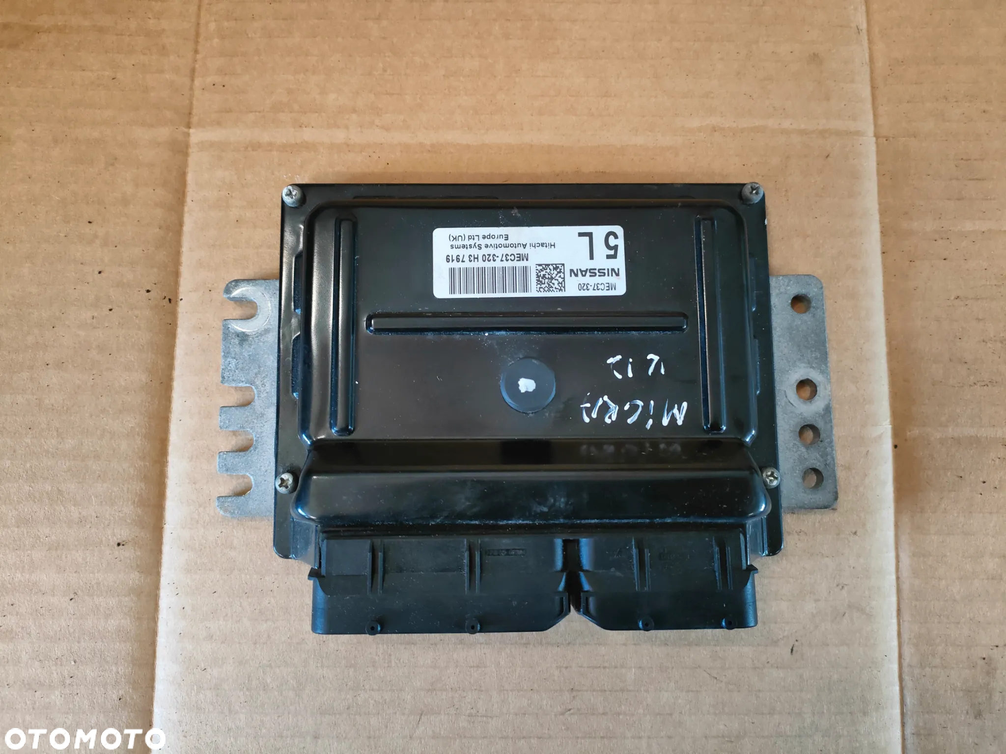 Nissan Micra k12 lift 1.2 STEROWNIK SILNIKA MEC37320 L5 - 2