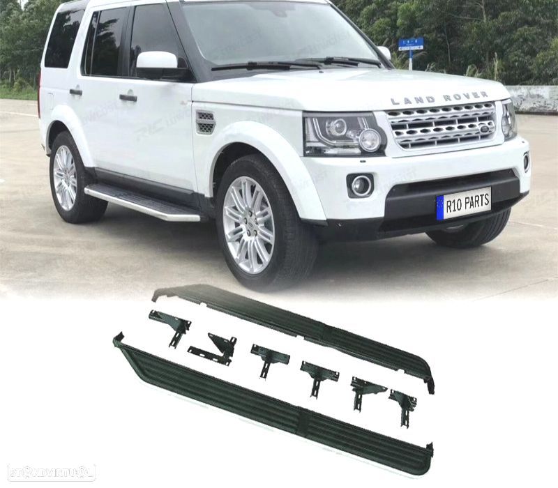 ESTRIBOS LATERAIS LANGE ROVER DISCOVERY III IV 3 5 PORTAS 04-18 - 1