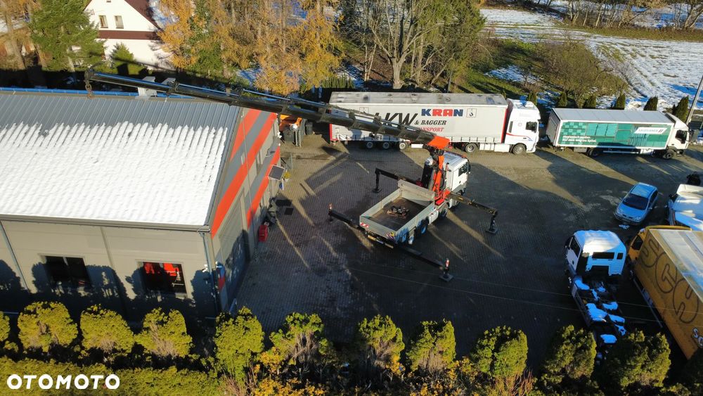 MAN TGS 35.480 / 8x6 H/ Skrzynia+Palfinger PK 85002 / Pilot/ Sprowadzony z Niemiec ! Stan wzorowy ! - 14