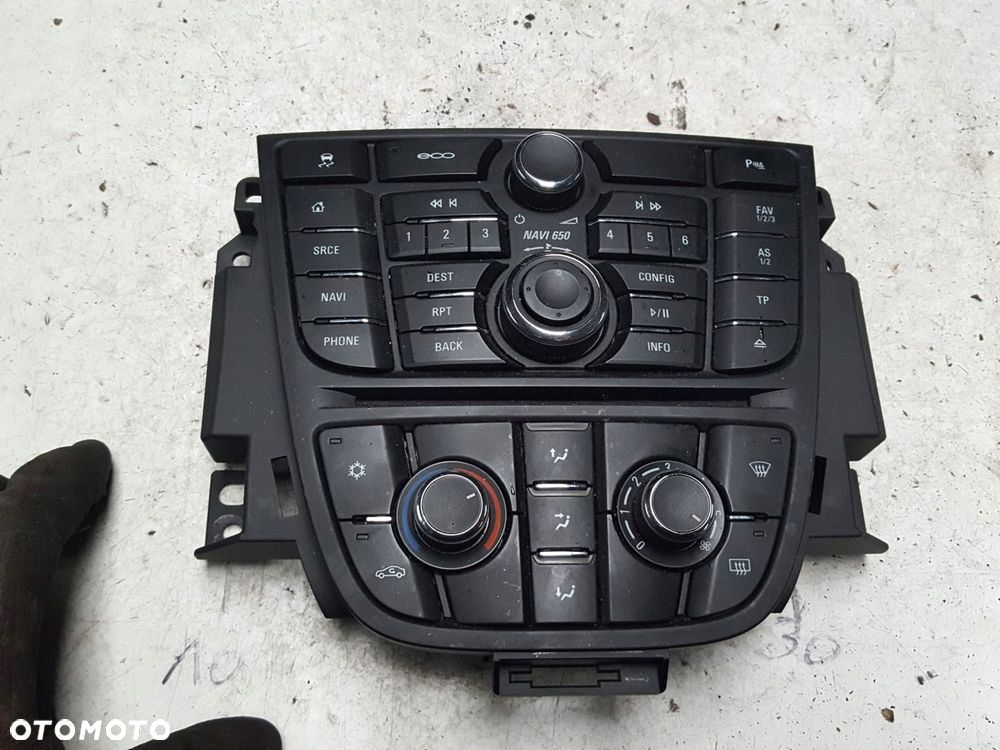 ASTRA IV J LIFT PANEL RADIA NAWIGACJI KLIMATYZACJI - 1