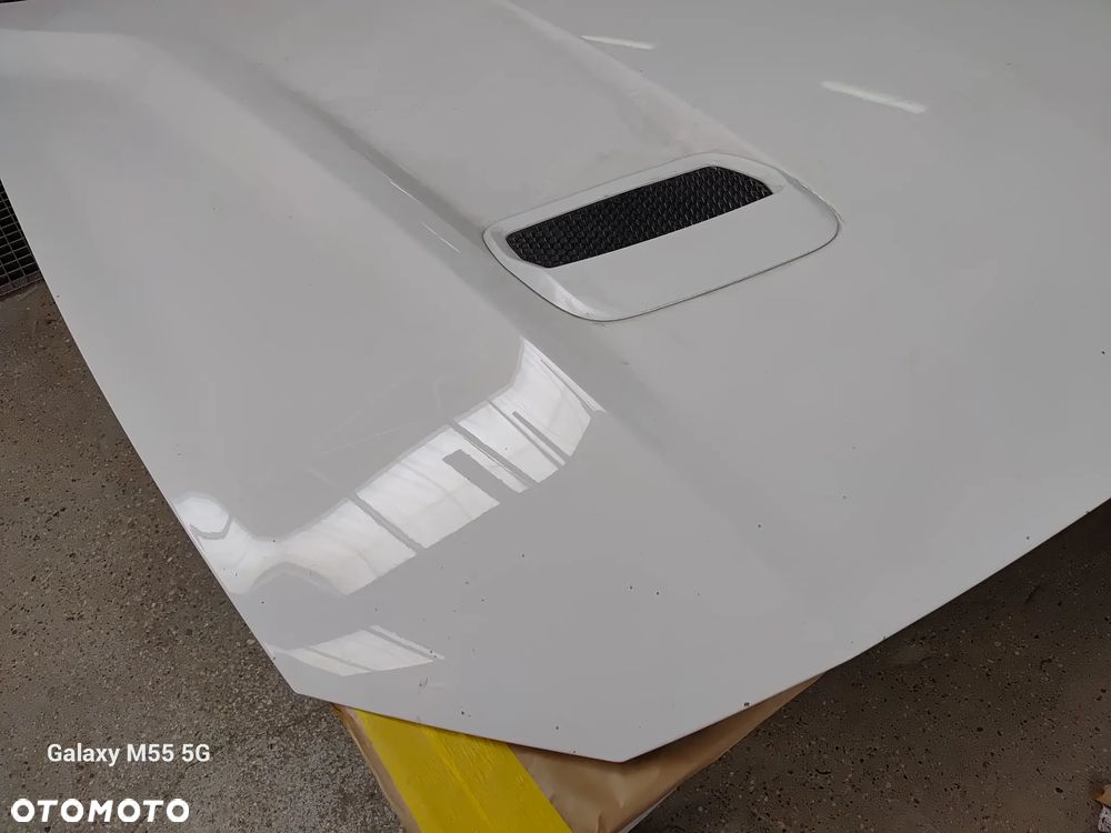 Maska pokrywa silnika zderzak przedni Mustang MK6 polift fartuch prawy górny Oem, listwy nakładki progowe - 6